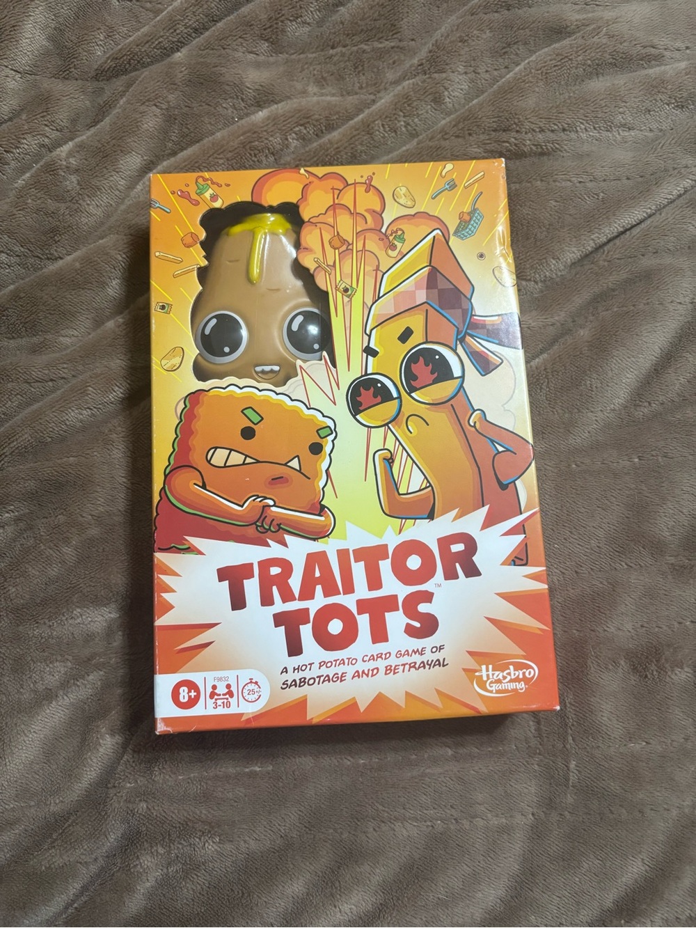 Hasbro Traitor Tots Kids Card Game - Orange
